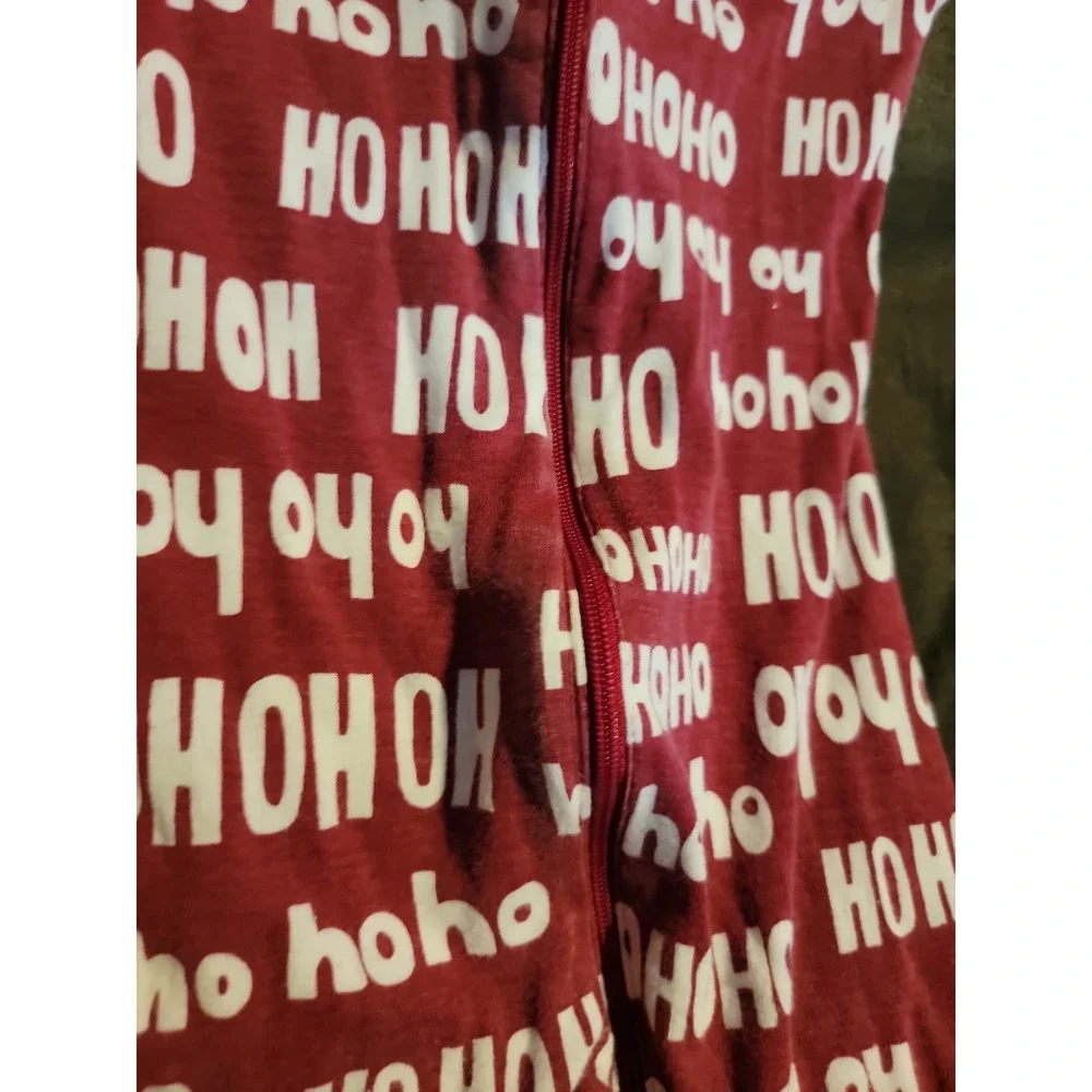 Baby gap‎ santa ho ho ho sleeper Christmas one piece 6 12 months